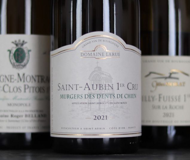 Saint aubin 1er cru les murgers des dents de chien